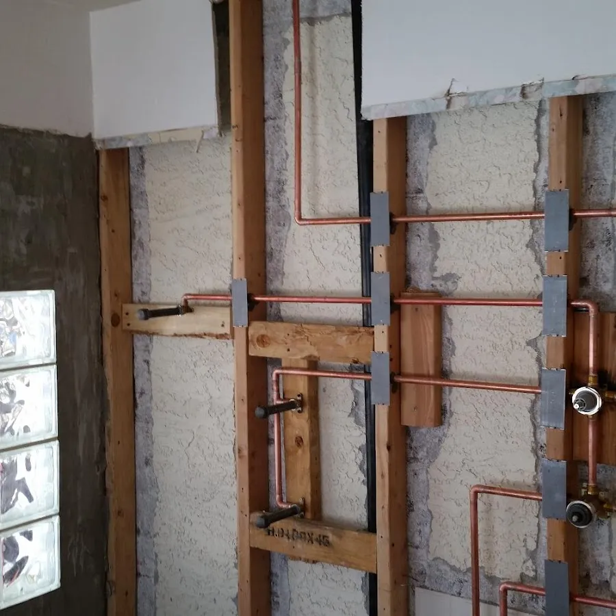 Copper pipe installation for Repiping in Chickasaw